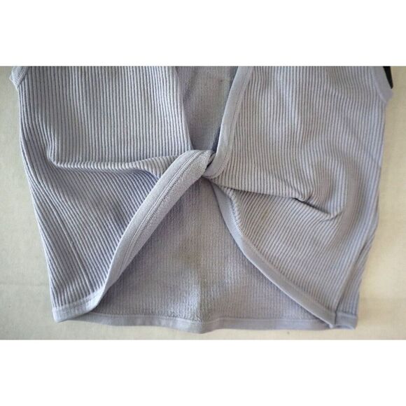 Urban Outfitters Women's Sz XS Periwinkle Wrap It Up Seamless Reversible Top - Picture 6 of 9